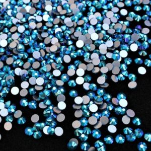 Blue Zircon AB ragasztható kristálykő