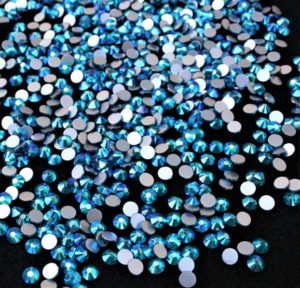 Blue Zircon AB ragasztható kristálykő