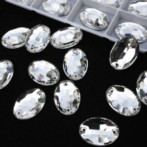 Crystal színű ovális alakú kristály