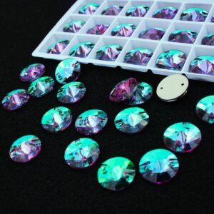 Emerald Dream színű kör alakú kristály