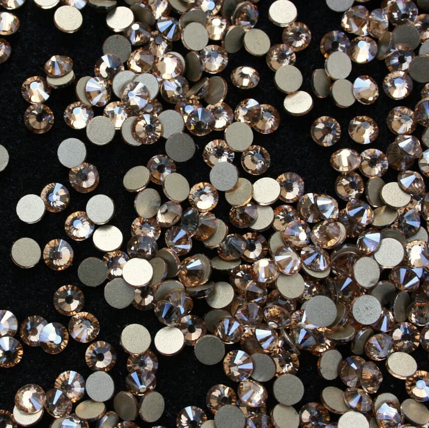 Gold shadow színű ragasztható kristálykő