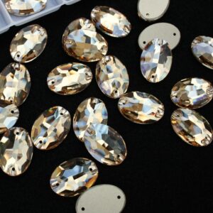 Gold Shadow színű ovális alakú kristály