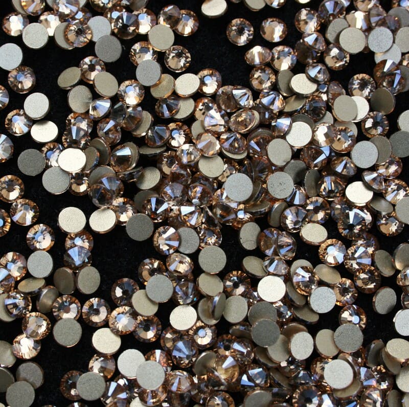 Gold shadow színű ragasztható kristálykő