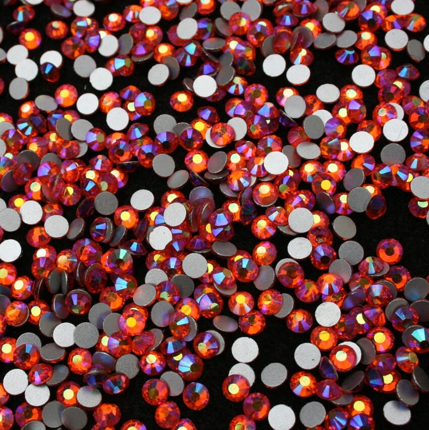 Hyacinth AB színű ragasztható kristálykő