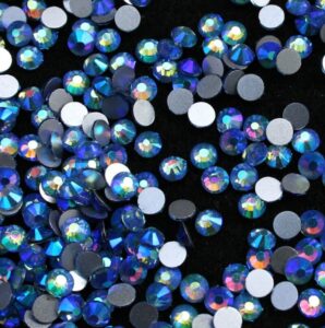 Light Sapphire AB ragasztható kristálykő