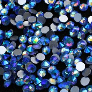 Light Sapphire AB ragasztható kristálykő