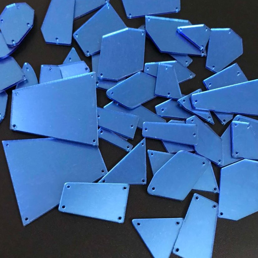 Tükörlap Light Blue színben