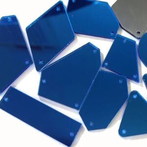 Tükörlap Light Blue színben - mixelt csomag