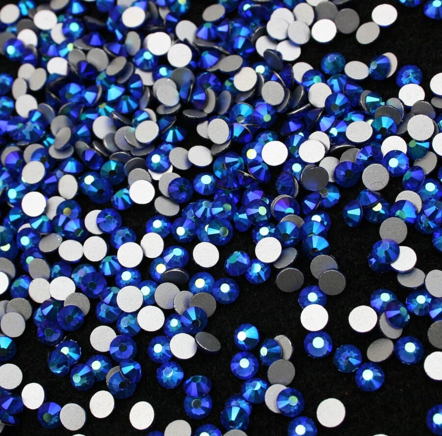 Sapphire AB színű ragasztható kristálykő