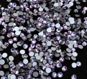 Violet Dream színű ragasztható kristálykő