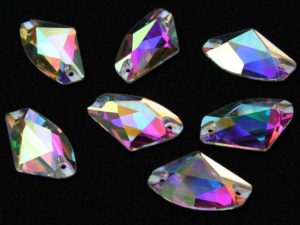 Crystal AB színű ék alakú kristály