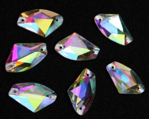 Crystal AB színű ék alakú kristály