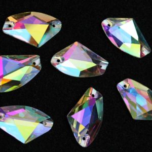 Crystal AB színű ék alakú kristály