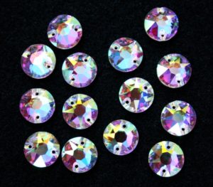 Crystal AB színű xirius kör alakú kristály