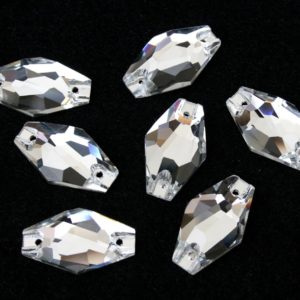 Crystal színű hexagon alakú kristály