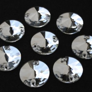 Crystal színű kör alakú kristály