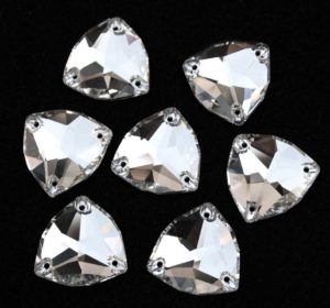 Crystal színű trilliant alakú kristály - Kristály Kuckó Crystal színű trilliant alakú kristály