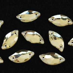 Jonquil színű levél alakú kristály