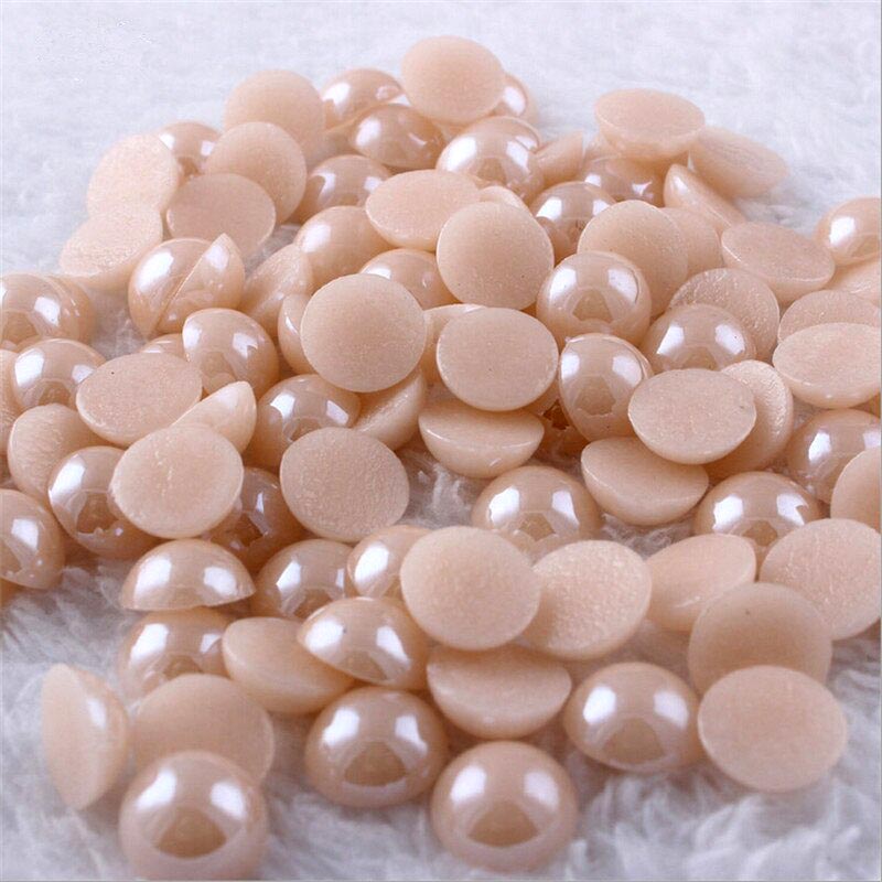 Púderrózsaszín kerámia félgyöngy - 009-es színkód - Kristály Kuckó Púderrózsaszín kerámia félgyöngy