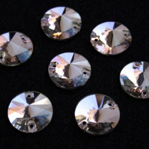 Light Amethyst színű kör alakú kristály