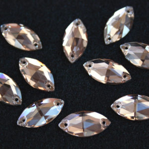 Light Peach színű zabszem alakú kristály