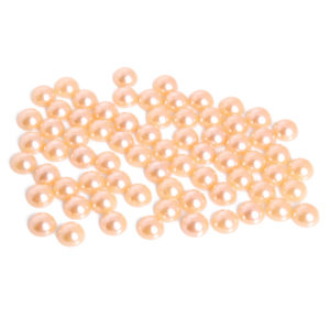 Halványbarack műanyag félgyöngy