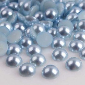 Kék műanyag félgyöngy