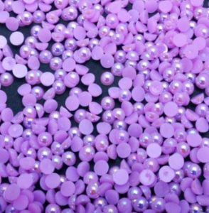 Lila AB műanyag félgyöngy