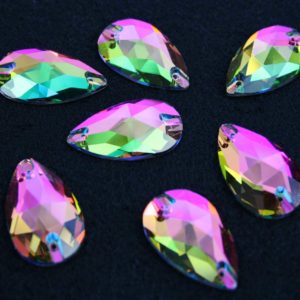 Rainbow színű csepp alakú kristály