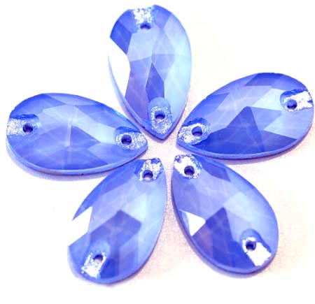 Sapphire Opal színű csepp alakú kristály - Kristály Kuckó Sapphire Opal színű csepp alakú kristály