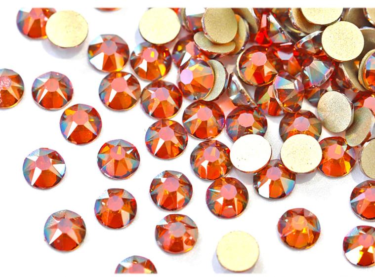 Xirius Amber ragasztható kristálykő