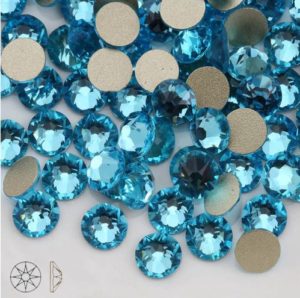 Xirius Aquamarine ragasztható kristálykő