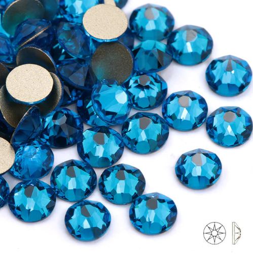 Xirius Capri Blue ragasztható kristálykő