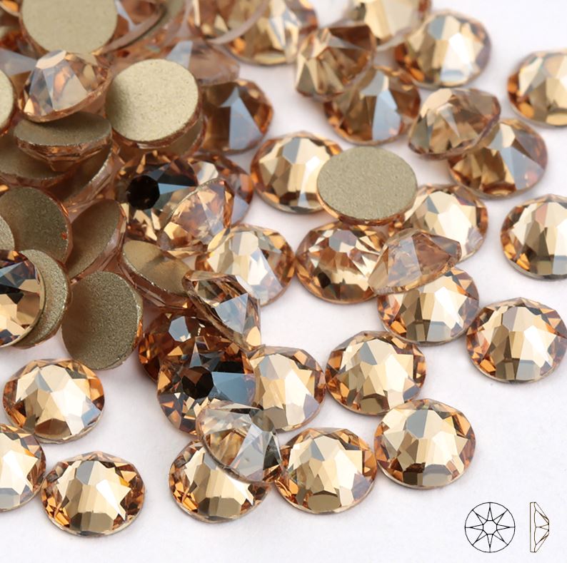 Xirius Gold Shadow ragasztható kristálykő