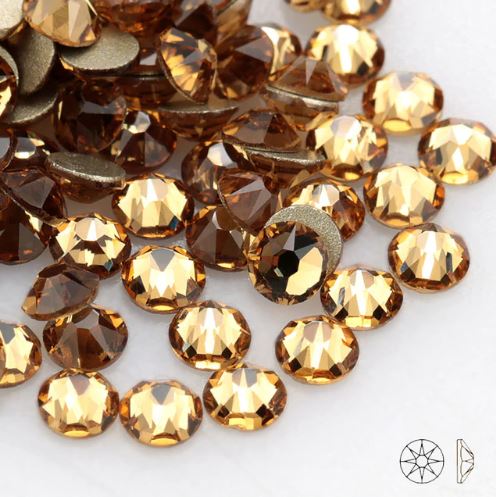 Xirius Light Colorado Topaz ragasztható kristálykő