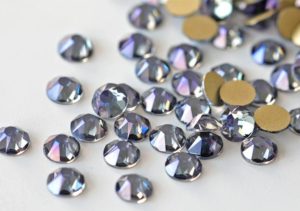 Xirius Shiny Purple ragasztható kristálykő