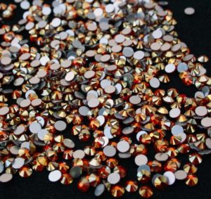 Siam Shimmer ragasztható kristálykő