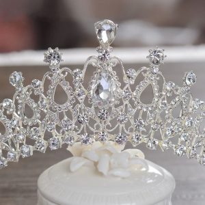 Menyasszonyi tiara barokk stílusban