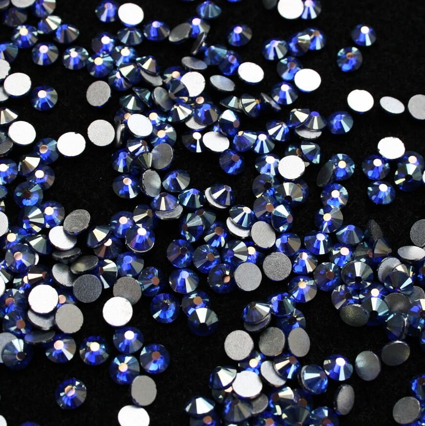 Sapphire Shimmer ragasztható kristálykő