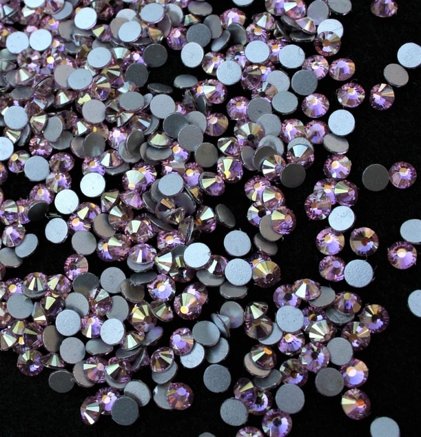 Light Rose Shimmer strassz