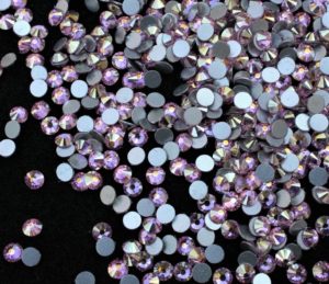 Light Rose Shimmer strassz