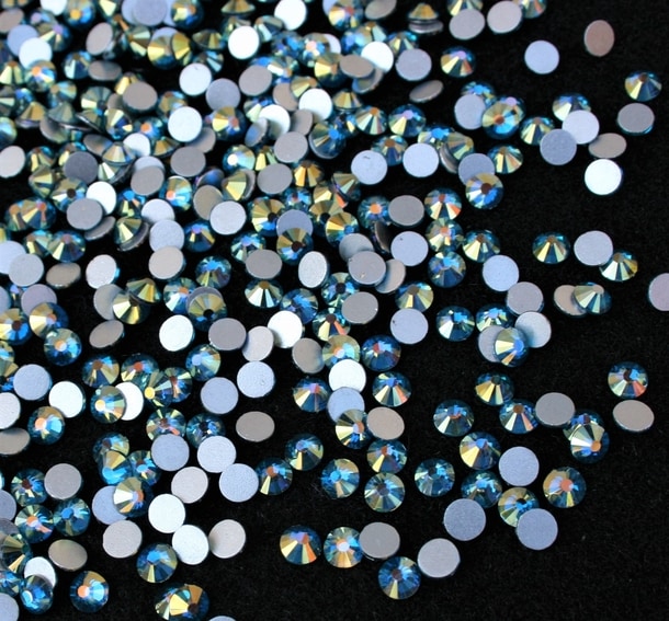 Blue Zircon Shimmer strassz