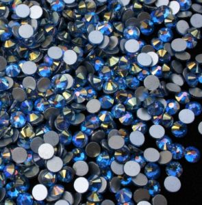 Capri Blue Shimmer strassz