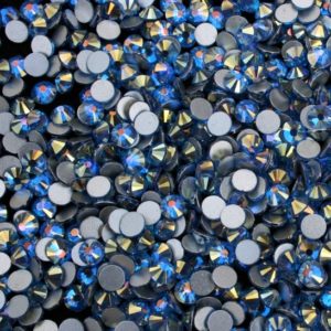 Capri Blue Shimmer strassz