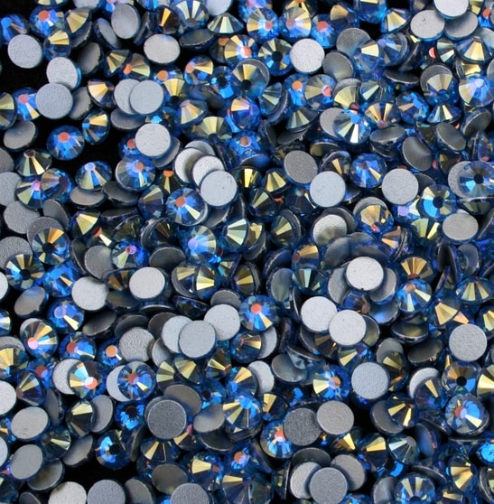 Capri Blue Shimmer strassz