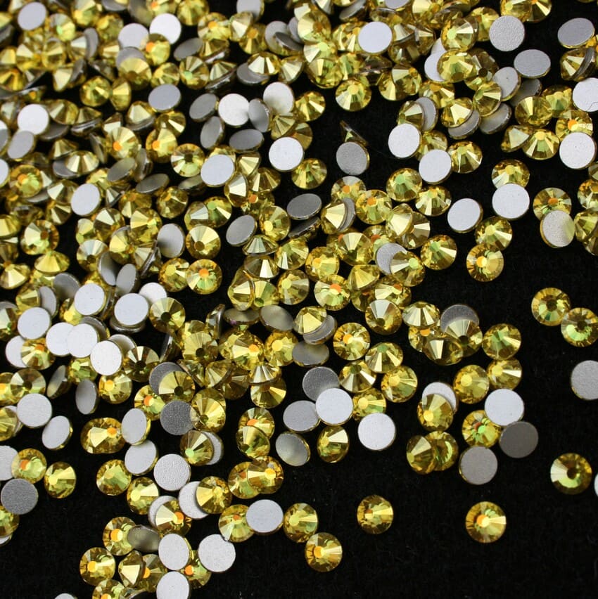 Citrine Shimmer ragasztható kristálykő