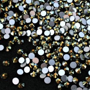 Jet Black Shimmer kristálykő