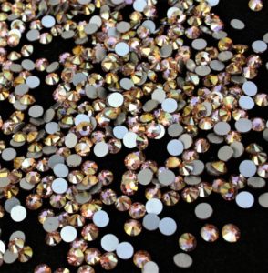 Light Peach Shimmer strassz