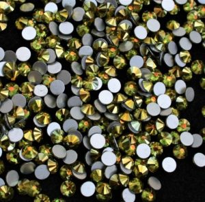 Olive Shimmer strassz