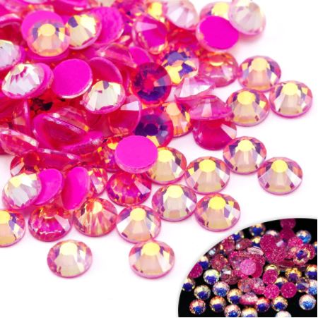 Neon Rose AB ragasztható kristálykő
